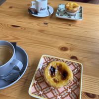 ‘Egg’ custard tarts   at Guará in Vila Nova De Gaia