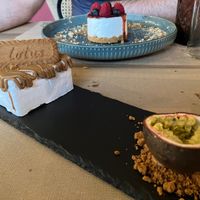 the gigantic lotus dessert at Guará in Vila Nova De Gaia