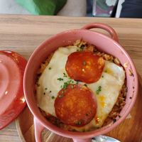 Arroz con 🦆 at Guará Restaurant & Bakery in Vila Nova De Gaia