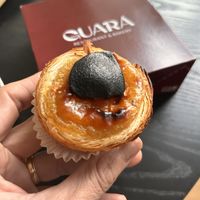 Pastel de nata  at Guará Restaurant & Bakery in Vila Nova De Gaia