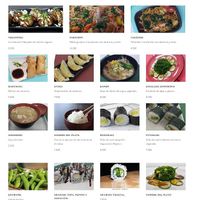 Vegan menu at OISHII in Jerez