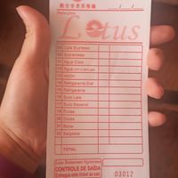  at Lotus Vegetariano in Sao Paulo