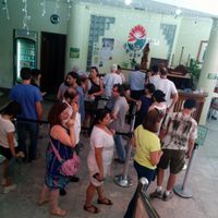 The queue to pay and exit can be horrific. at Lotus Vegetariano in Sao Paulo