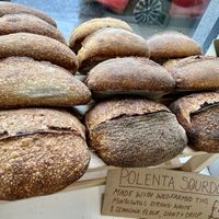 Polenta sourdough   at Bandit Bakery in Aberdeen