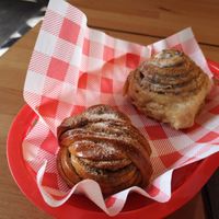Pastries at Bandit Bakery in Aberdeen