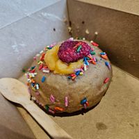 Sun bun at Bandit Bakery in Aberdeen