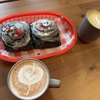 Goth buns  at Bandit Bakery in Aberdeen