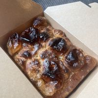 Focaccia   at Bandit Bakery in Aberdeen