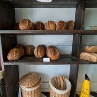 Fresh bread at Bandit Bakery in Aberdeen
