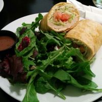Vegan Turkey Wrap at Red Velvet Cafe - Fashion Show Mall in Las Vegas