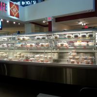 vegan dessert case at Red Velvet Cafe - Fashion Show Mall in Las Vegas