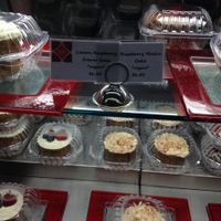 Dessert case at Red Velvet Cafe - Fashion Show Mall in Las Vegas