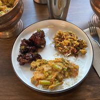 range of the food options - we were all sharing😄  at Mumbaiwala in Auckland