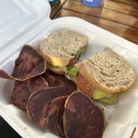 Vegan Pesto Sandwich   at HĀ Cafe - Formerly Liquid Life in Hilo