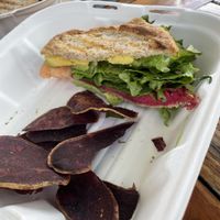 Vegan sandwich  at HĀ Cafe - Formerly Liquid Life in Hilo