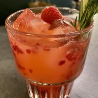 Raspberry lemonade  at The Avocado Show in Leidschendam