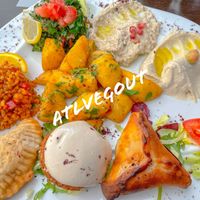 Veggie platter  at Le Socrate in Nice