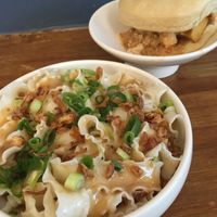 Nouilles froides et bao végé (sans coriandre)  at KOOC BAO in Nice