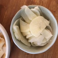 Pickles de radis fruit de la passion  at KOOC BAO in Nice