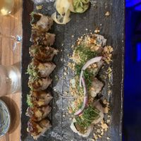 Hippie roll and South Pacific   at Blue Sushi Sake Grill in Chicago