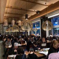 Dinner room  at Kimchee Restaurant in North London