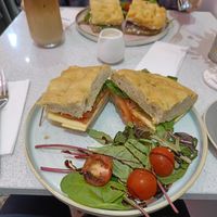 "ham" sandwich at Plant Blonde in Glasgow