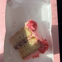 Cake  at Plant Blonde in Glasgow