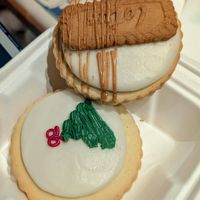 Empire biscuits at Plant Blonde in Glasgow