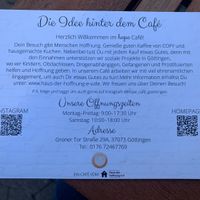   at Hope Café in Gottingen