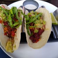 Tacos as a starter (warning: they disintegrated once picked up...) at Steinhaus1718 in Budingen