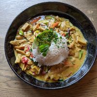 thai dish at Steinhaus1718 in Budingen