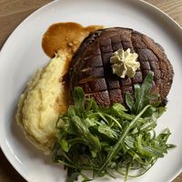 Portobello Steak (Pilz Steak)  at Steinhaus1718 in Budingen