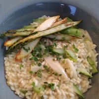 Spargelrisotto at Steinhaus1718 in Budingen