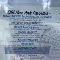 Veggie Delight can be made vegan with tofu cream cheese or hummus  at Old New York Deli & Bakery Co in Mammoth Lakes