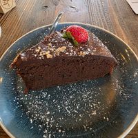 Schokokuchen at GenussArt in Tubingen