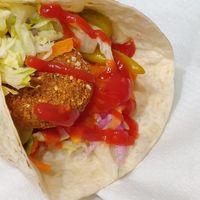 Falafel wrap at Istanbul 34 in Modena