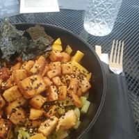 yummy PokeBowl again at Mr Panda in Zilina