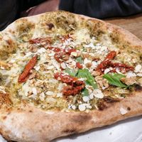 Portofino vegana at Pizza Quartier in Vienna