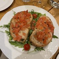 Bruschettaa  at Pizza Quartier in Vienna