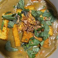 Vietnamese Curry & Rice (Tofu)  at Rock N Rolls in Honolulu