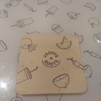 Logo at Froots & Roots in Barcelona