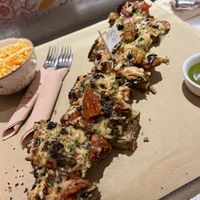 Pana cheesy grill + 2 medium juices   at Froots & Roots in Barcelona