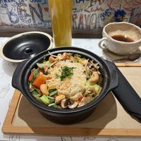Vegan Thai Curry, „la Hostia"  at Froots & Roots in Barcelona
