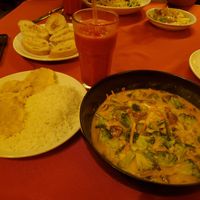 Curry, frozen juice at Martinica in Manta