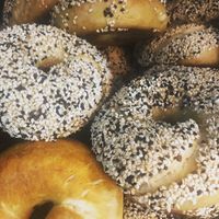  at Bagels Lepu in Mexico City