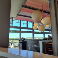 Lovely views from dining area at The Oyster Catcher in Rhosneigr