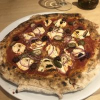   at Mitoa Pizzeria in Barcelona