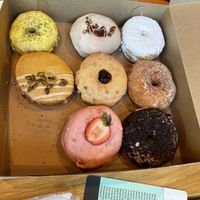 All 8   at Cloudy Donut Co. - Charles St in Baltimore