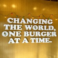 Signage  at Plant Power Fast Food in Hollywood