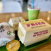 Nice Food Packaging   at Plant Power Fast Food in Hollywood